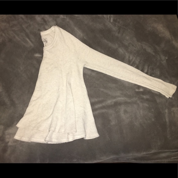 Free People waffle shirt - Picture 2 of 3